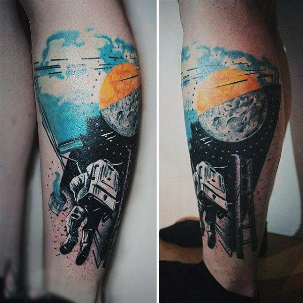 tatouage astronaute astronomie 101