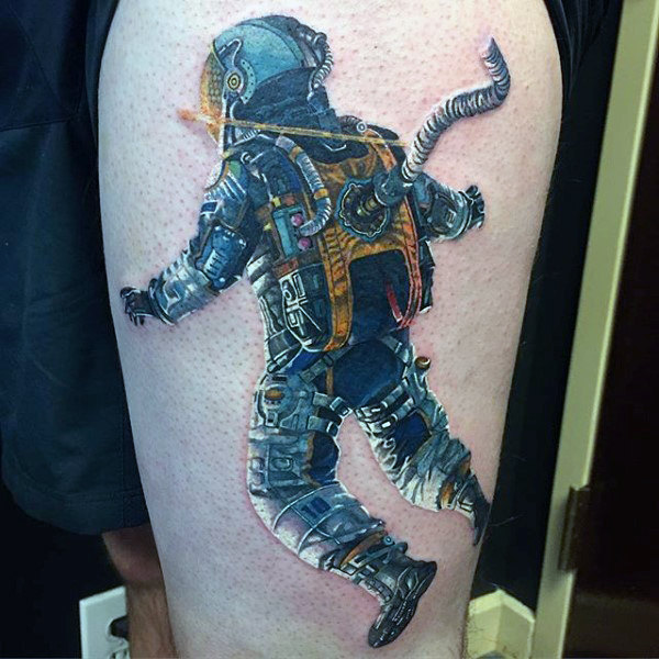 tatouage astronaute astronomie 365