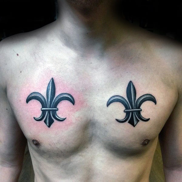 60 Tatouages de Fleur de Lys (Et leur signification)