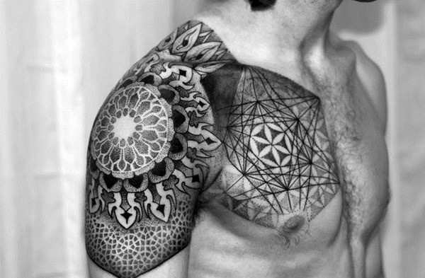 tatouage geometrie sacree 21