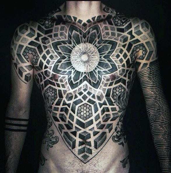 tatouage geometrie sacree 25