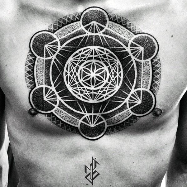 tatouage geometrie sacree 365