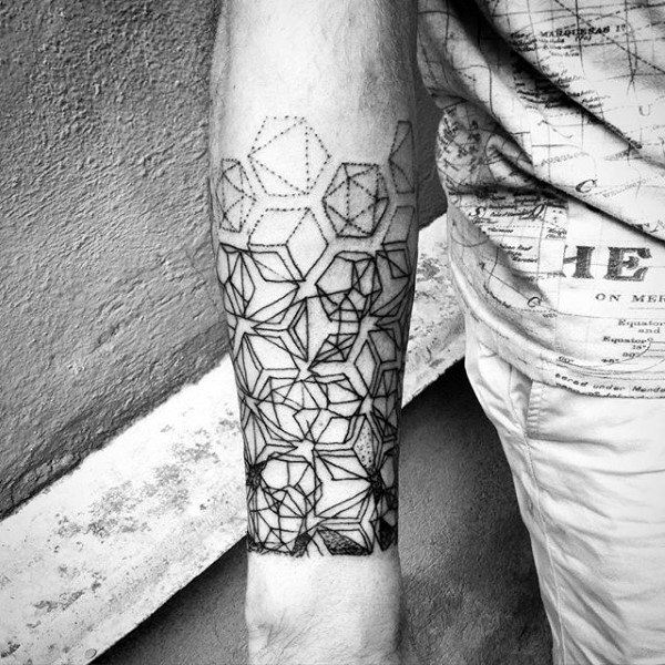 tatouage geometrie sacree 381