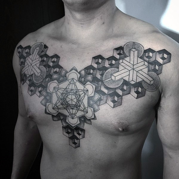 tatouage geometrie sacree 41