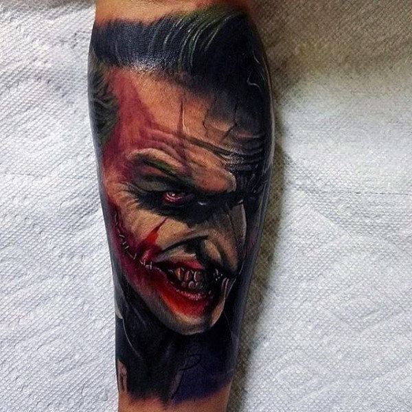 tatouage joker 101