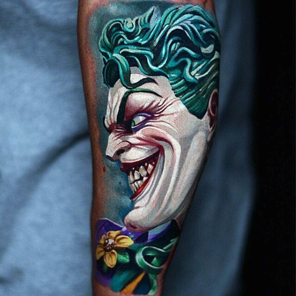 tatouage joker 17