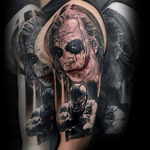 tatouage joker 47