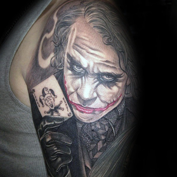 tatouage joker 51