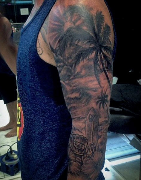 tatouage plage 11715