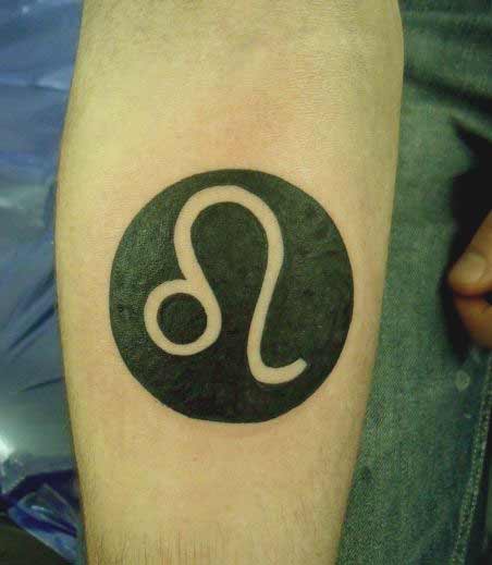 Tatouage Lion Signe Astro