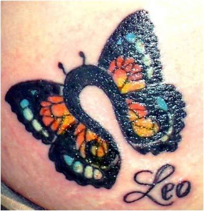 tatouage signe lion 285