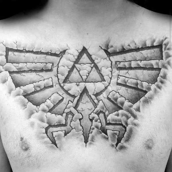 tatouage triforce 45