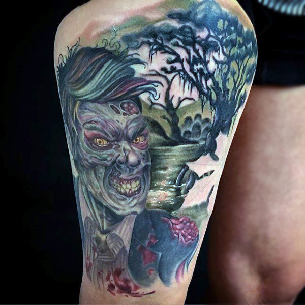 tatouage zombie 109