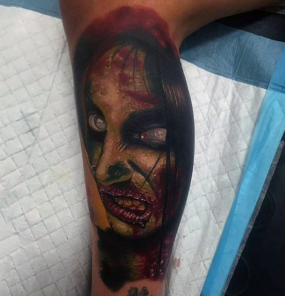 tatouage zombie 145