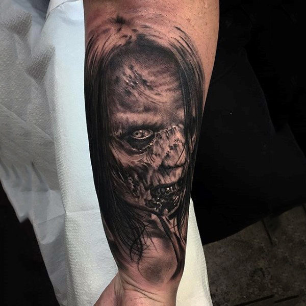 tatouage zombie 151