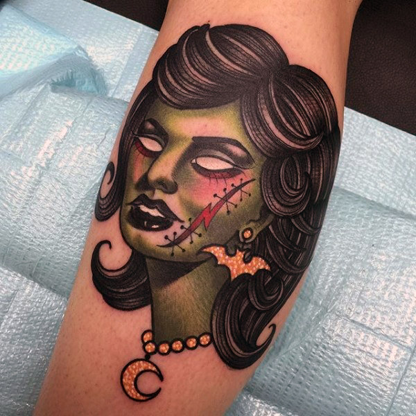 tatouage zombie 157