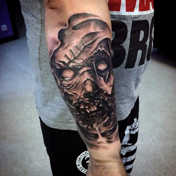 tatouage zombie 16