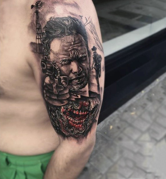 tatouage zombie 178