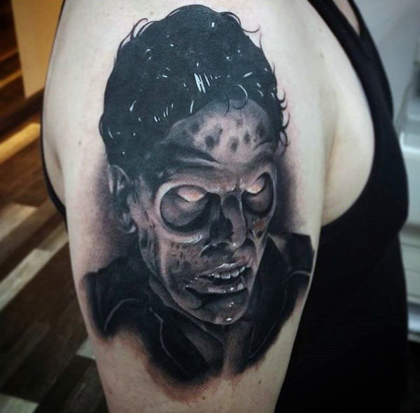 tatouage zombie 187
