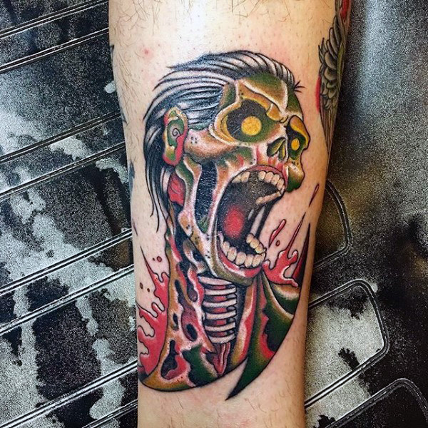 tatouage zombie 193