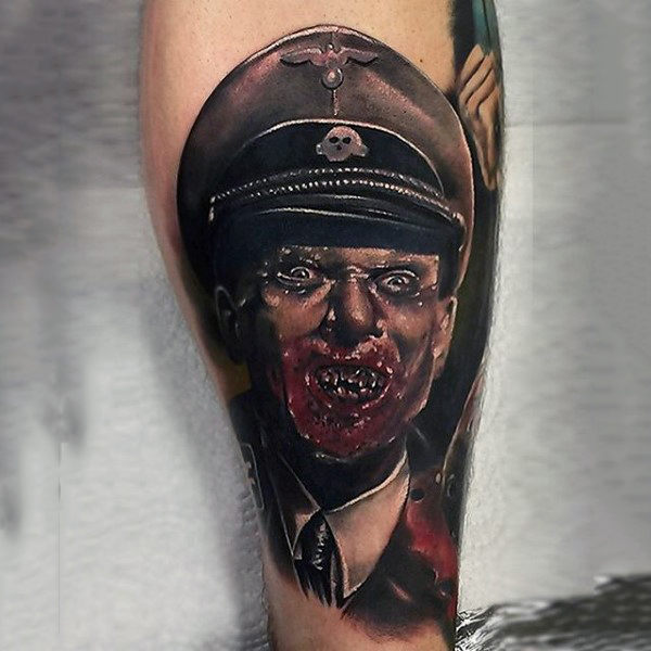 tatouage zombie 205