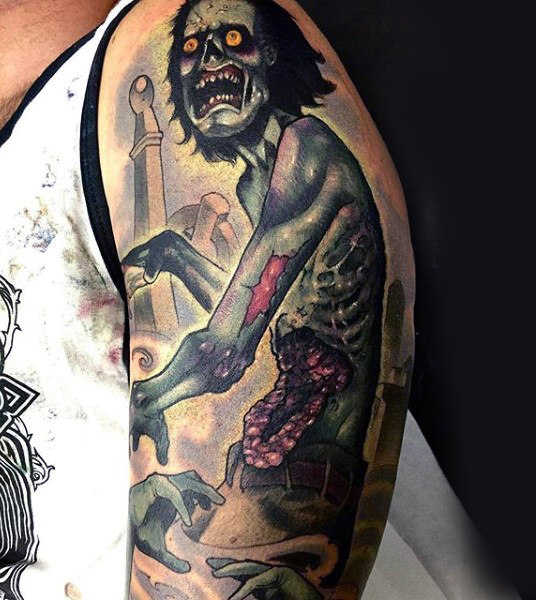 tatouage zombie 211