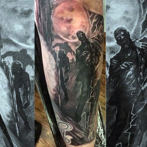 tatouage zombie 226