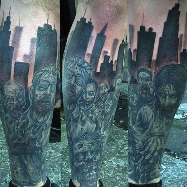 tatouage zombie 241