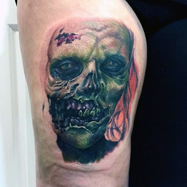 tatouage zombie 34