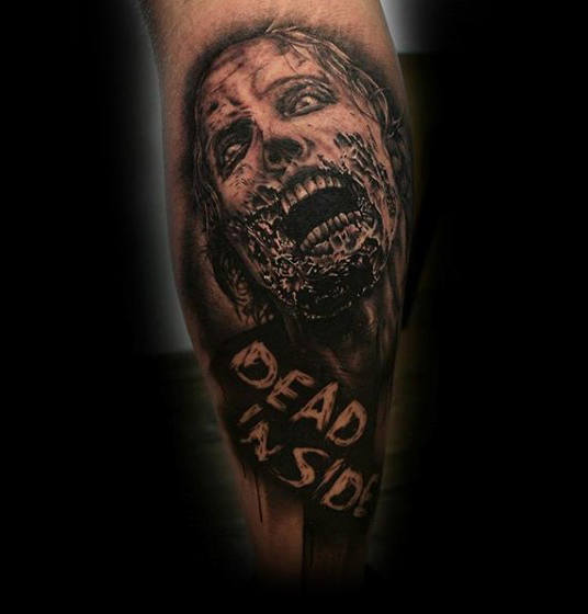 tatouage zombie 40