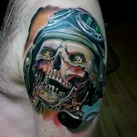 tatouage zombie 49