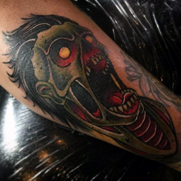 tatouage zombie 67