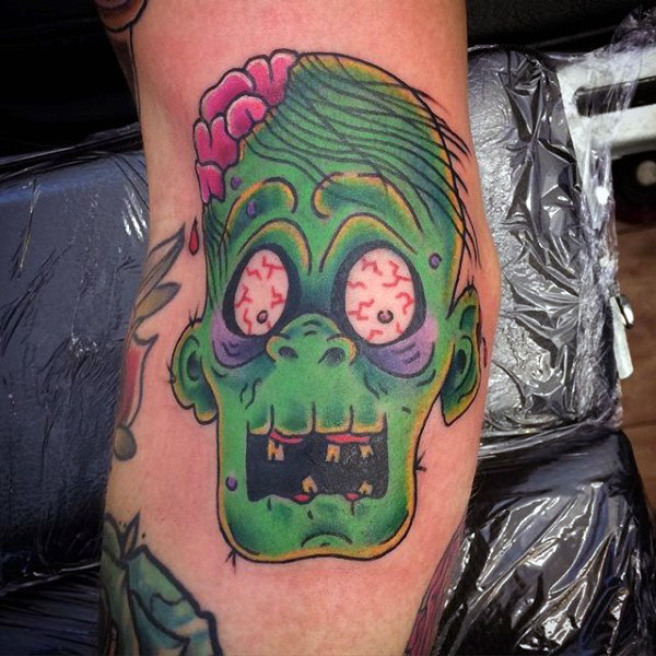 tatouage zombie 76