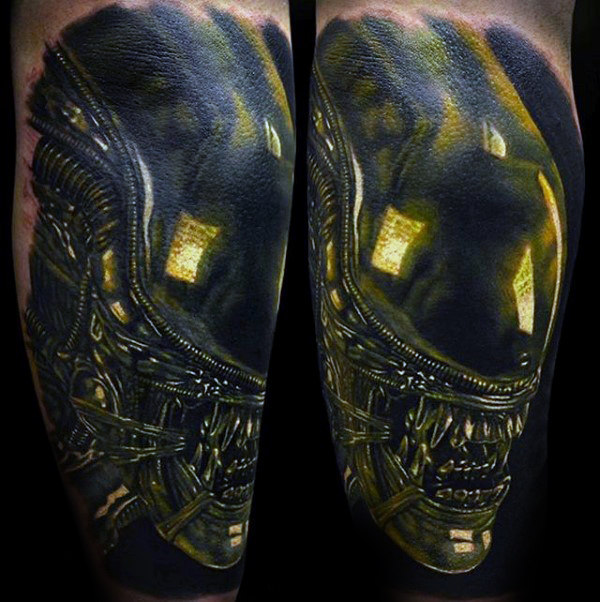 tatouage alien 27