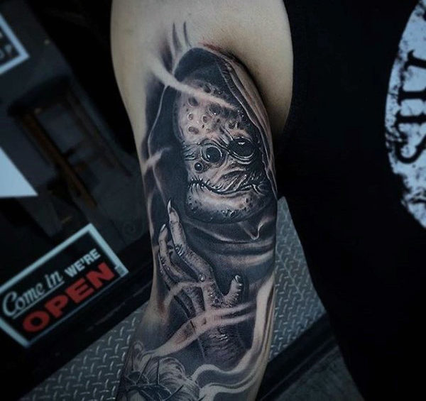 tatouage alien 45