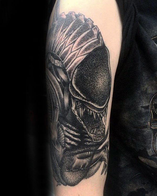 tatouage alien 51