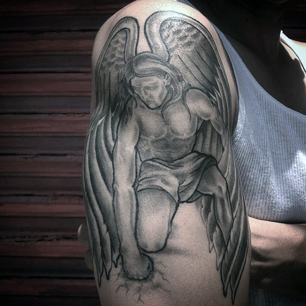 tatouage ange gardien 13