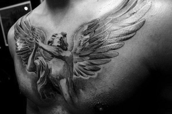 tatouage ange gardien 245