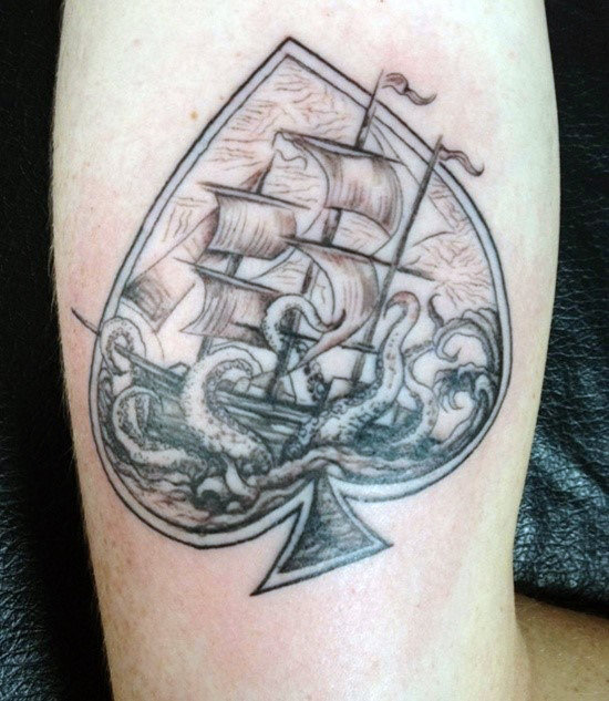 tatouage as de pique 169