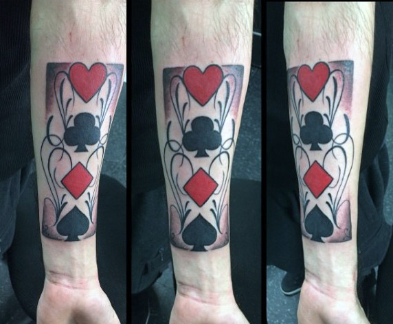 tatouage as de pique 233