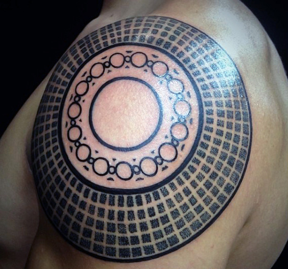 tatouage cercle 177