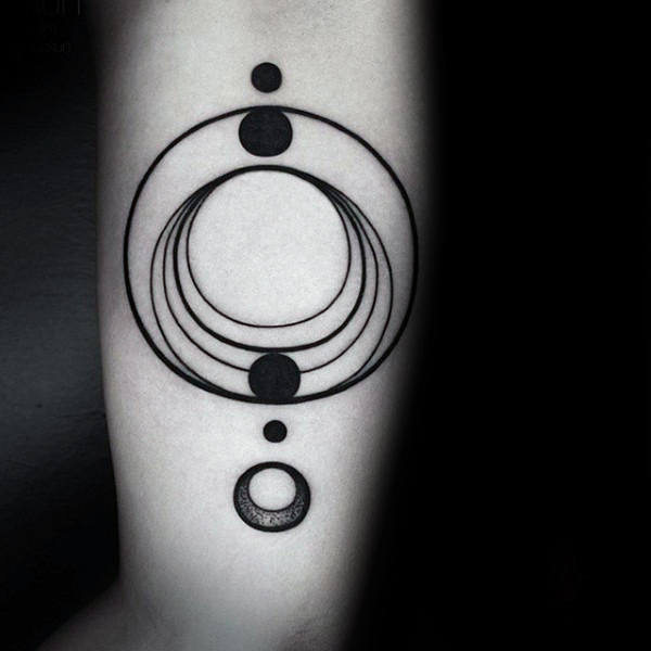 tatouage cercle 285