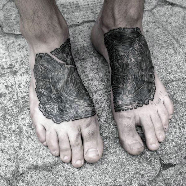 tatouage chene 69