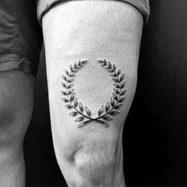 50 Tatouages de couronnes de laurier (Et leur signification)