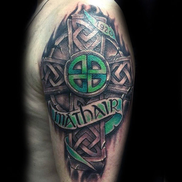 tatouage croix celtique 05