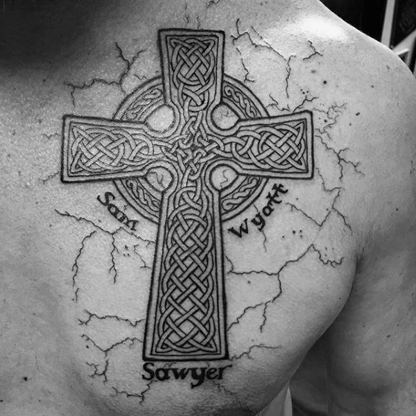 tatouage croix celtique 229
