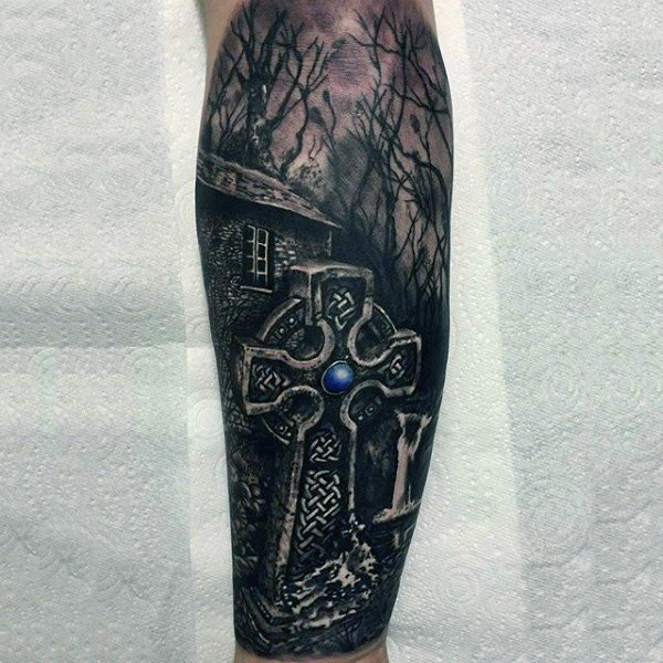 tatouage croix celtique 297
