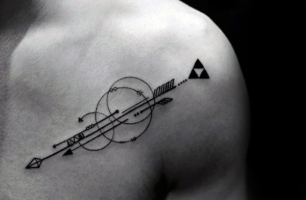 tatouage fleche geometrique 02
