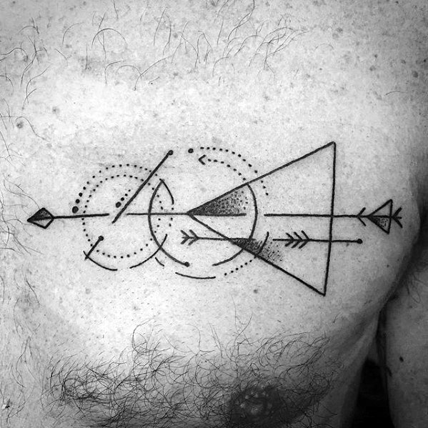 tatouage fleche geometrique 26