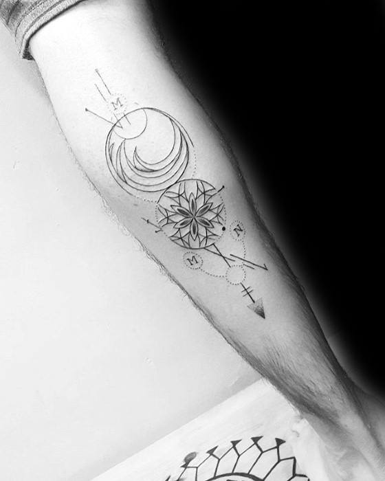 tatouage fleche geometrique 28